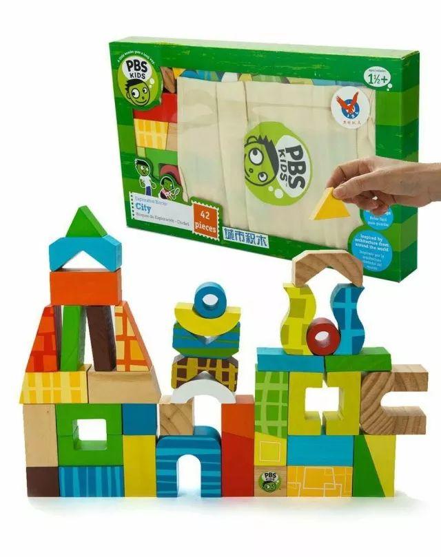 【开团】花样拼搭，PBS Kids积木让宝贝大脑火力全开，超低价秒杀沃尔玛！