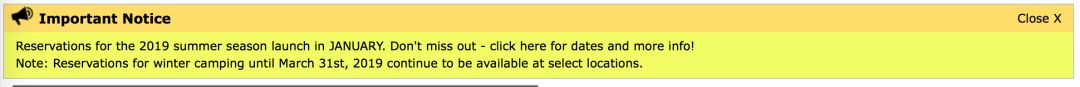 才1月份你就让我去抢国家公园露营地？赶紧吧！不早了！