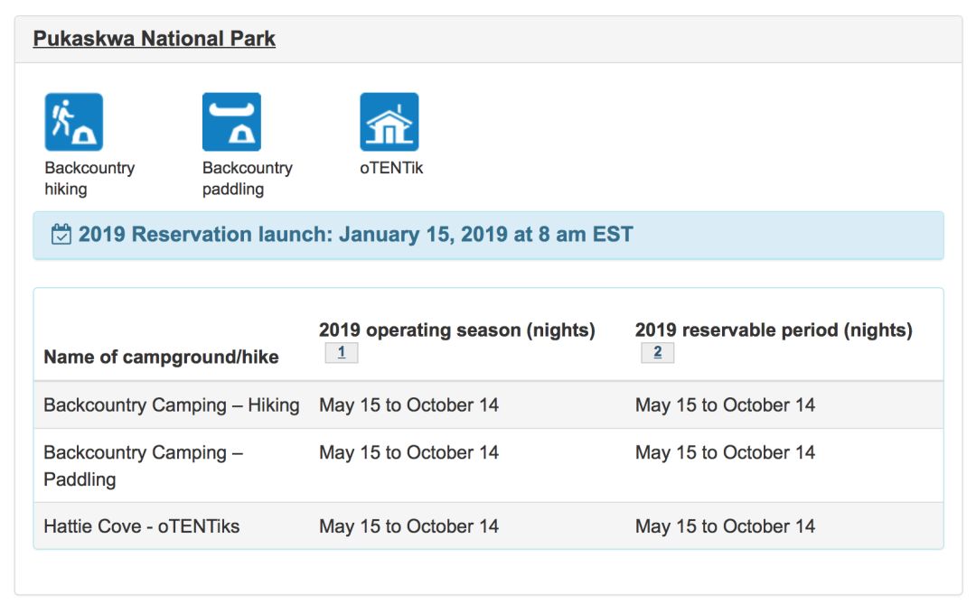 才1月份你就让我去抢国家公园露营地？赶紧吧！不早了！