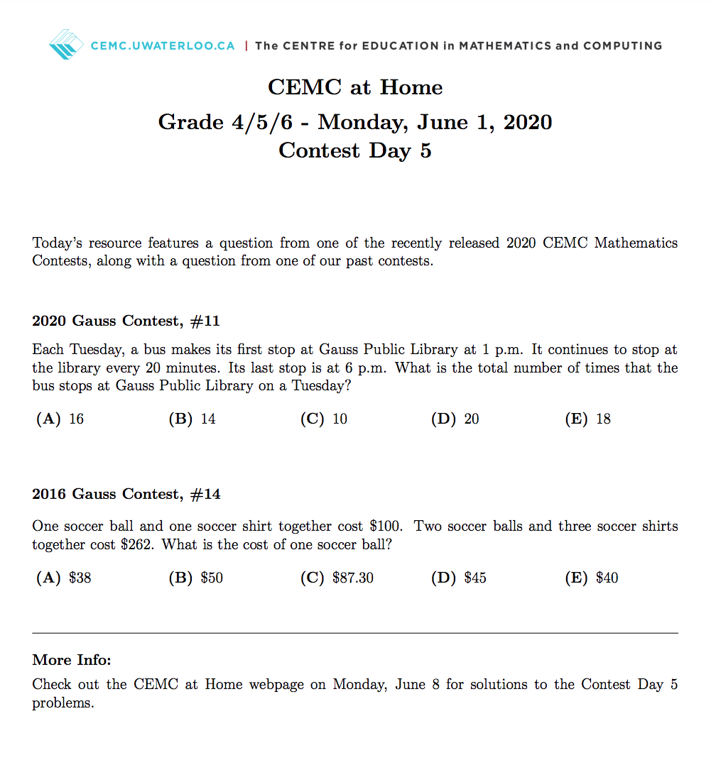 免费学习资源快来薅:滑铁卢大学有中小学免费数学课+计算机入门 免费学习资源快来薅:滑铁卢大学有中小学免费数学课+计算机入门
