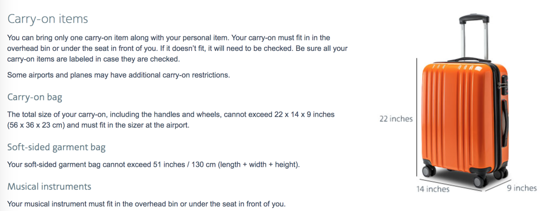 2025年多伦多常见航空公司最新行李规定:尺寸、费用,都在这里了 2025年多伦多常见航空公司最新行李规定:尺寸、费用,都在这里了
