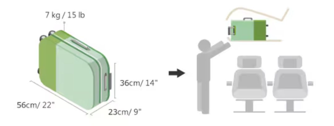 2025年多伦多常见航空公司最新行李规定:尺寸、费用,都在这里了 2025年多伦多常见航空公司最新行李规定:尺寸、费用,都在这里了