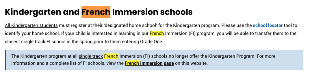 要不要让孩子读FI法语浸润课？多伦多各大教育局法语课程报名日历